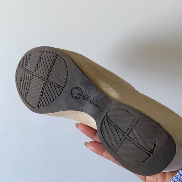 L'Amour Des Pieds Leather Sandals - Odetta Beige Suede‎ Women's Size 9.5 Soft - Picture 10 of 10